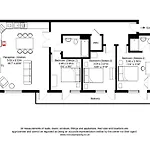 New Central-3bedroom-2bath-parking-by Fabaccommodation